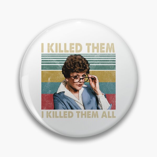 Item preview, Jessica Fletcher Murder She Wrote Vintage I Killed Them I Killed Them All designed and sold by NicholasLittle.