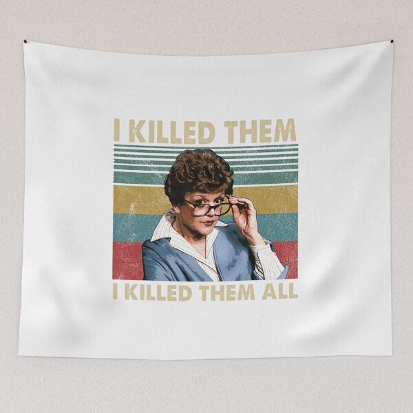 Item preview, Jessica Fletcher Murder She Wrote Vintage I Killed Them I Killed Them All designed and sold by NicholasLittle.