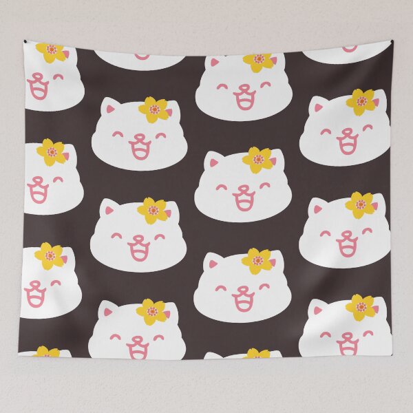 Item preview, Cute kitty face designed and sold by EMIPRINCESS.