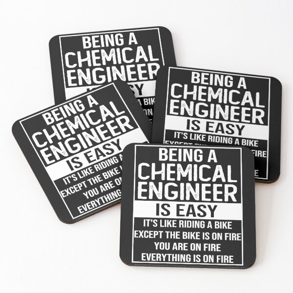 Item preview, Funny chemical engineer saying: being a chemical engineer is easy chemical engineer gifts designed and sold by alaechamlal.