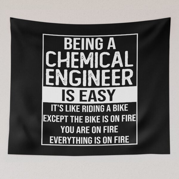 Item preview, Funny chemical engineer saying: being a chemical engineer is easy chemical engineer gifts designed and sold by alaechamlal.