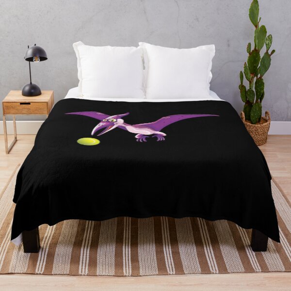 Item preview, Dinosaur Playing Tennis ,Funny Good Dinosaur Tennis Lovers Simple Flying Design designed and sold by pedrored369.