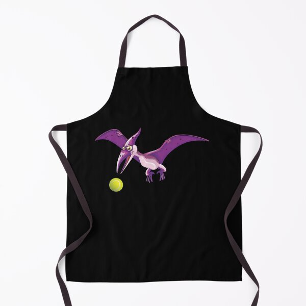 Item preview, Dinosaur Playing Tennis ,Funny Good Dinosaur Tennis Lovers Simple Flying Design designed and sold by pedrored369.
