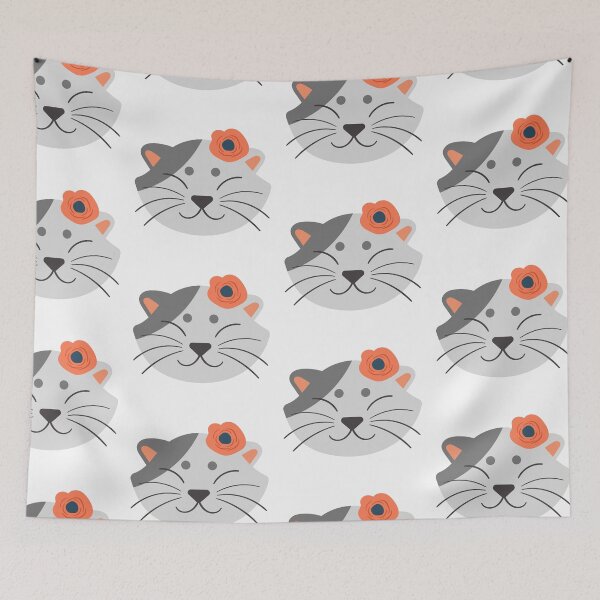 Item preview, Cute kitty face designed and sold by EMIPRINCESS.