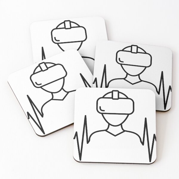 Item preview, VR Player heartbeat gamer designed and sold by koenzie.