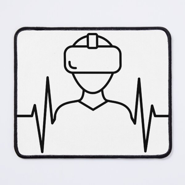 Item preview, VR Player heartbeat gamer designed and sold by koenzie.