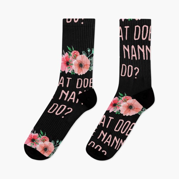 Item preview, What Does The Nanny Do? Quote,What Does The Nanny Sticker designed and sold by KHRO.
