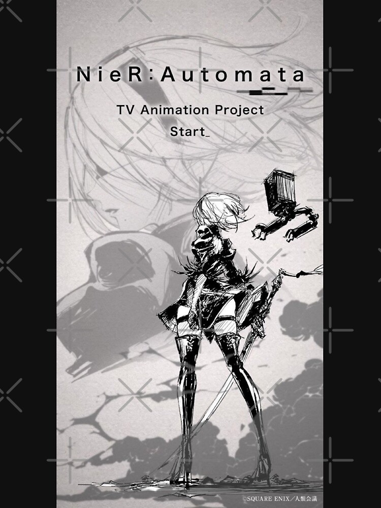 "NieR: Automata TV Animation Project" T-shirt By KOSCs | Redbubble ...