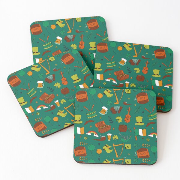 Item preview, St. Patrick's Day Pattern designed and sold by The Jackalope.