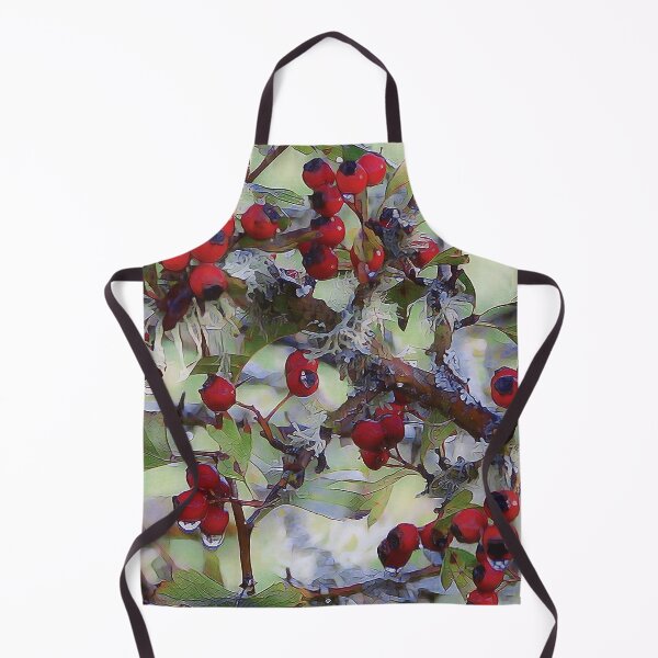 Item preview, Dew on the Hawthorn | Winter Red Hawthorn Berries designed and sold by arlutai.