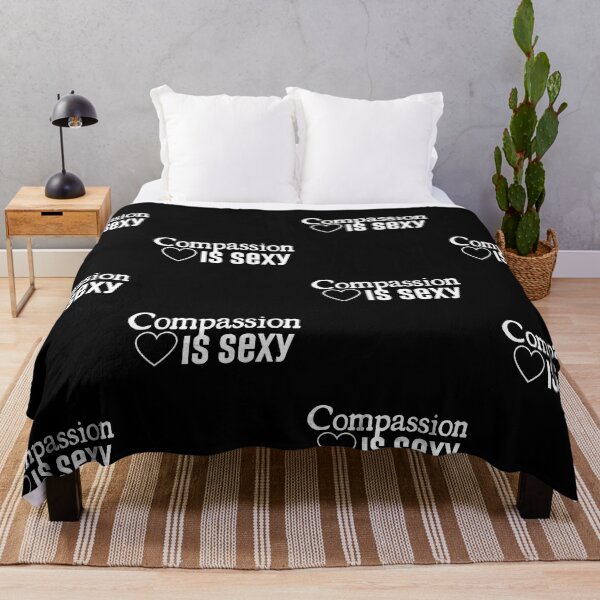 Item preview, Compassion Is Sexy Simple Text Design designed and sold by EarthArtDesigns.