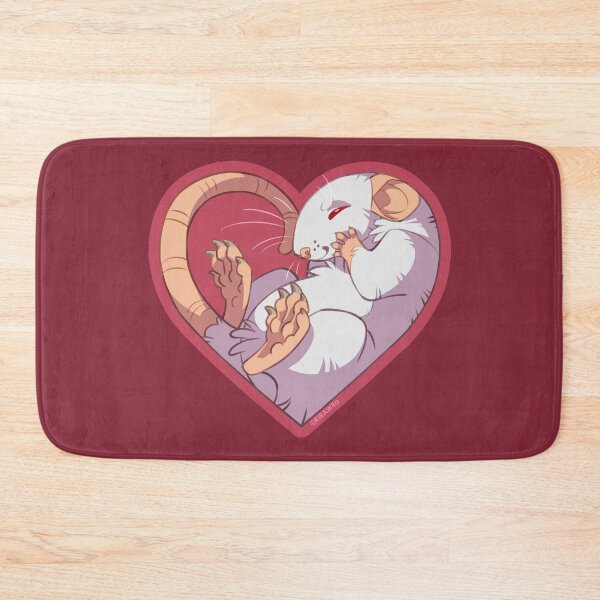 Item preview, Heart Rat: Albino designed and sold by KiRAWRa.