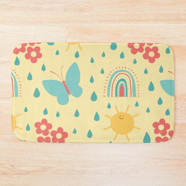 Item preview, Cute Happy Spring Summer Sun Shower Pattern designed and sold by iketo90.