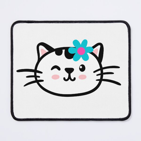 Item preview, Cute kitty face designed and sold by EMIPRINCESS.