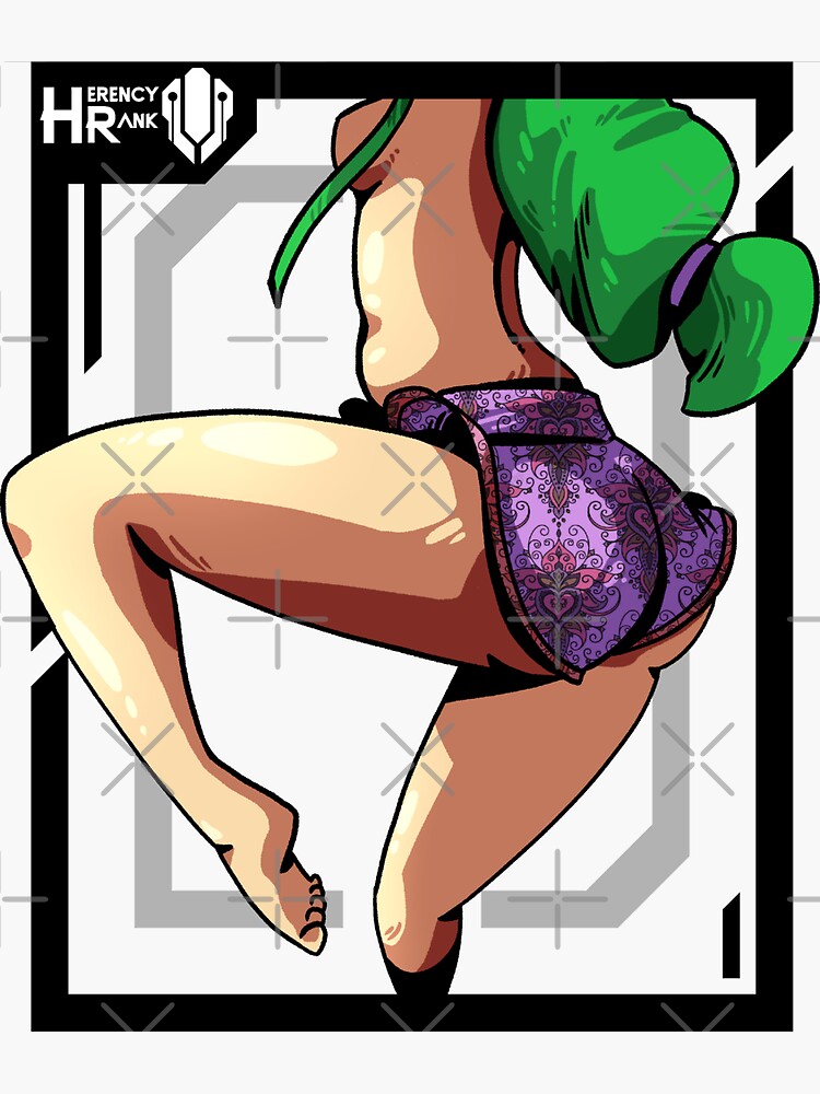 Thumbnail 3 of 3, Sticker, AssCutMeme - Shorts designed and sold by Alicaido.