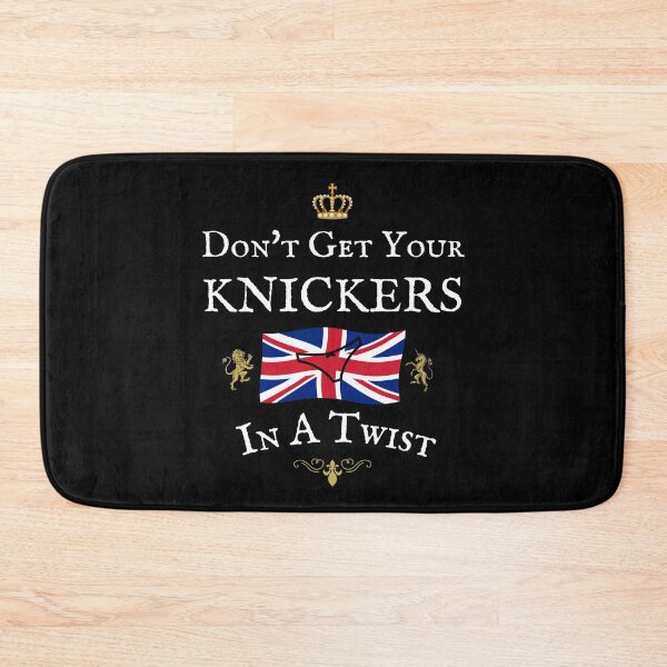Item preview, DON'T GET YOUR KNICKERS IN A TWIST, Union Jack Flag designed and sold by Krafty  Arts Studio.