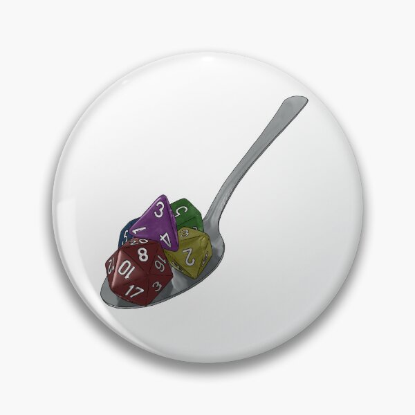 Item preview, RPG Dice Spoon designed and sold by Sunny Ammerman.