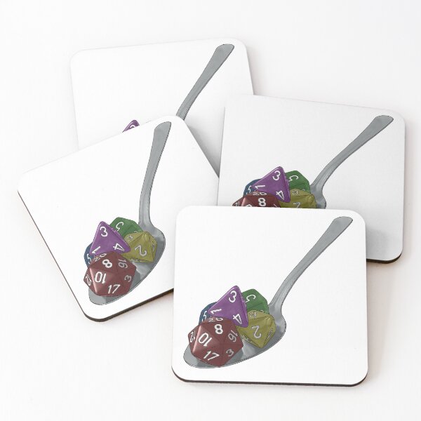 Item preview, RPG Dice Spoon designed and sold by Sunny Ammerman.