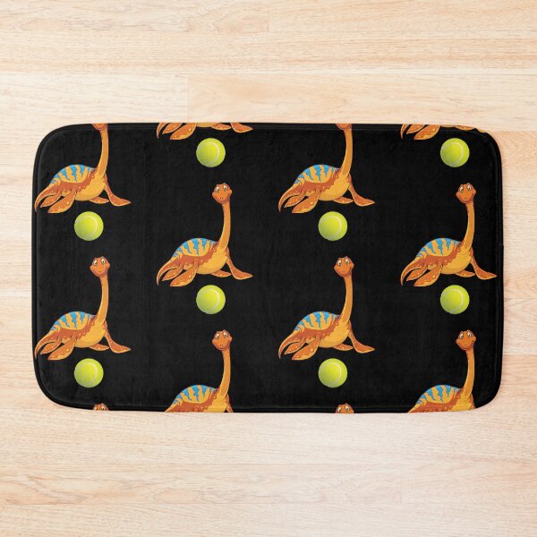 Item preview, Dinosaur Playing Tennis ,Funny Good Dinosaur Tennis Lovers Cute Orange Design designed and sold by pedrored369.
