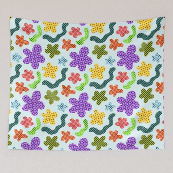 Item preview, Bright Abstract Spring Flower Pattern designed and sold by GillianMeilin.