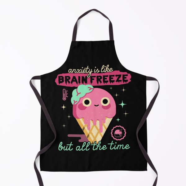 Item preview, Brain Freeze designed and sold by Unfortunately Cool.