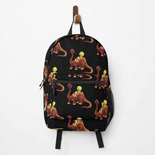 Item preview, Dinosaur Playing Tennis ,Funny Good Dinosaur Tennis Lovers Chestnut Design designed and sold by pedrored369.