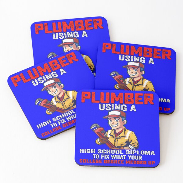 Item preview, Occupation Plumber Using A High School Diploma designed and sold by fantasticdesign.