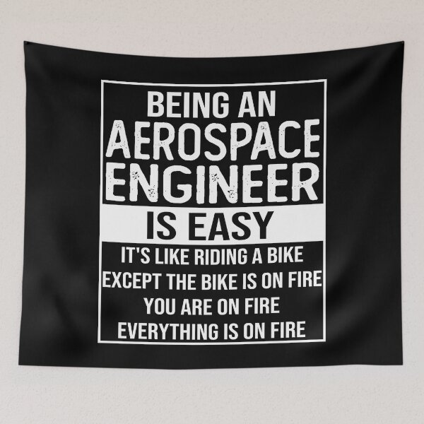 Item preview, Funny aerospace engineer saying: being an aerospace engineer is easy aerospace engineer gifts designed and sold by alaechamlal.