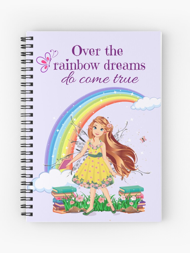 Thumbnail 1 of 3, Journal, Felicia Over The Rainbow Dreams Do Come True™ designed and sold by TeelieTurner.