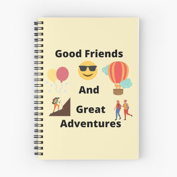 Item preview, Good Friends And Great Adventures designed and sold by LGMmugsdesign.
