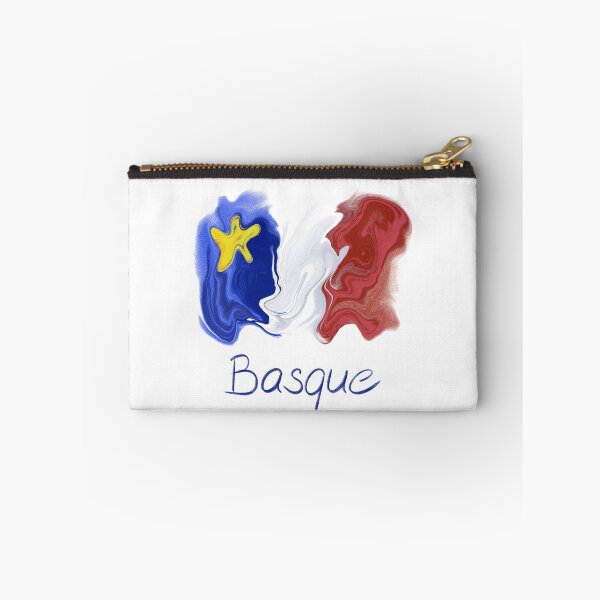 Item preview, Acadian Flag pastel liquid Basque  - Drapeau acadien liquide pastel Basque designed and sold by ColoursOfFrance.