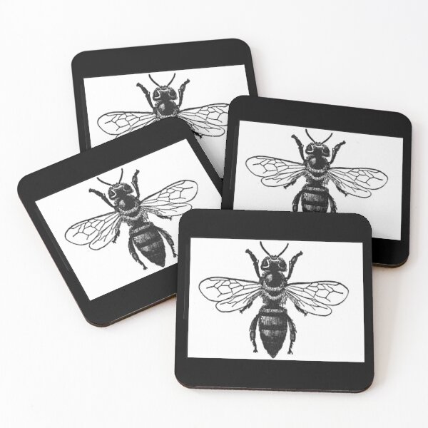 Item preview, Vintage Worker Bee, Illustration from the 1800's designed and sold by MountMercantile.