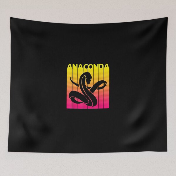 Item preview, 1980s Retro Anaconda Snake Lover T-Shirt designed and sold by AppenzellerBal.