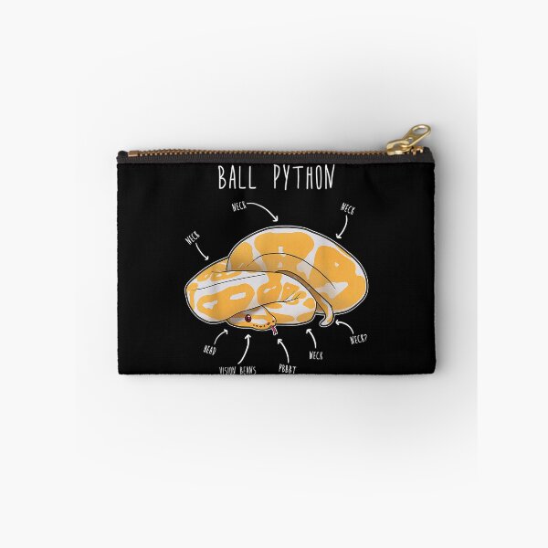 Item preview, Anatomy of an Albino Ball Python Funny Reptile Snake Lover T-Shirt designed and sold by BoegelAdalbert.