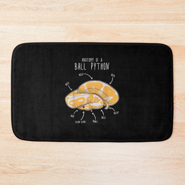 Item preview, Anatomy of an Albino Ball Python Funny Reptile Snake Lover T-Shirt designed and sold by BoegelAdalbert.