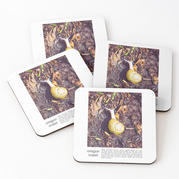 Item preview, Oregon Coast Travel Photography Minimalism-Snail designed and sold by anthonylonder.