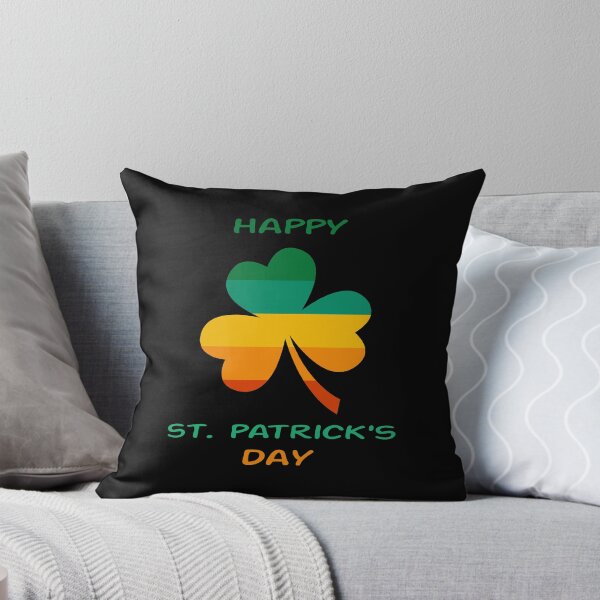 Item preview, Happy St. Patrick's Day Clover designed and sold by The Jackalope.