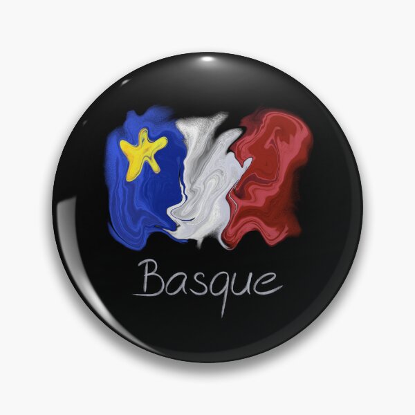 Item preview, Acadian Flag pastel liquid Basque  - Drapeau acadien liquide pastel Basque designed and sold by ColoursOfFrance.