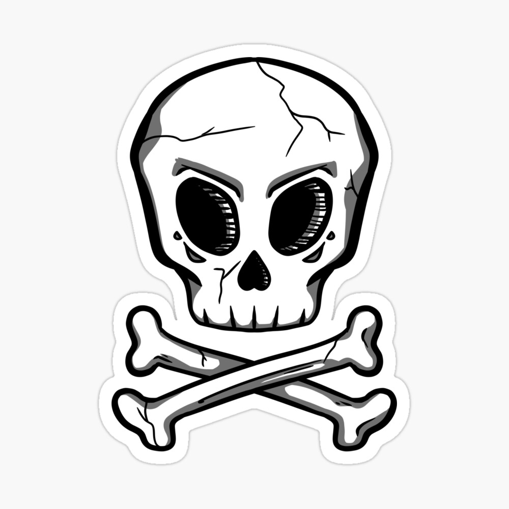 Pirate Skull  T-shirt for Sale by FSGDesigns, Redbubble