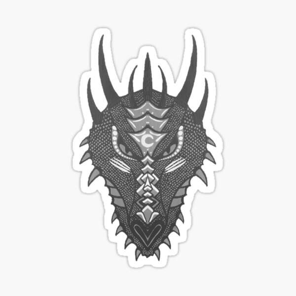 The Dragon (Celtic Art) Sticker