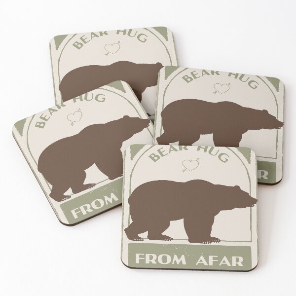 Item preview, Bear Hug From Afar designed and sold by MorganMadness.