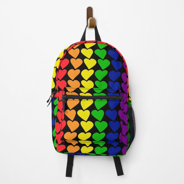 Item preview, Pride Rainbow Wavy Hearts designed and sold by NYXFN.