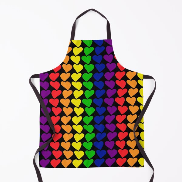 Item preview, Pride Rainbow Wavy Hearts designed and sold by NYXFN.