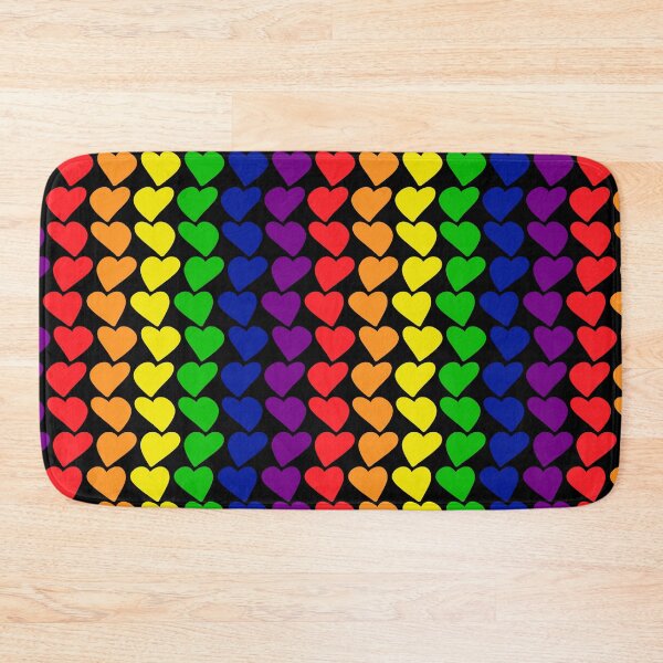 Item preview, Pride Rainbow Wavy Hearts designed and sold by NYXFN.
