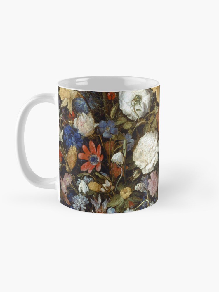 Alternate view of Baroque Blooms by Bruegel 08 Coffee Mug