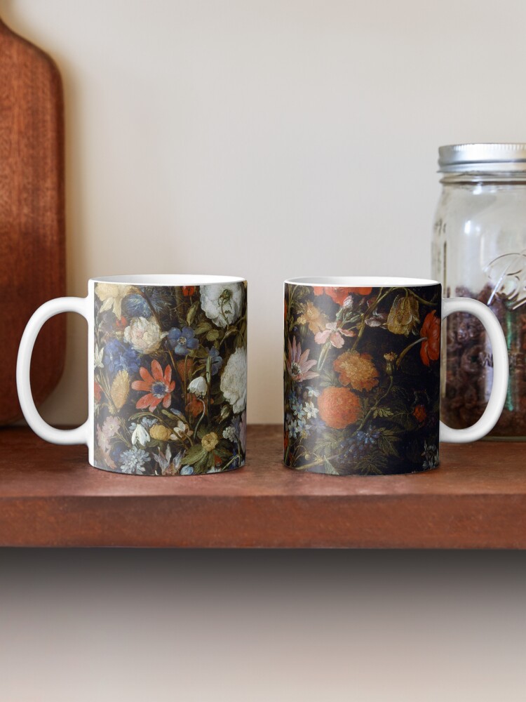 Alternate view of Baroque Blooms by Bruegel 08 Coffee Mug