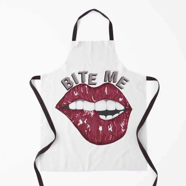 Item preview, Bite Me Lip Biting Design designed and sold by EAMulderrig.