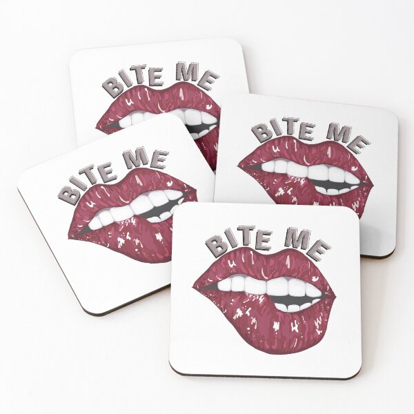 Item preview, Bite Me Lip Biting Design designed and sold by EAMulderrig.