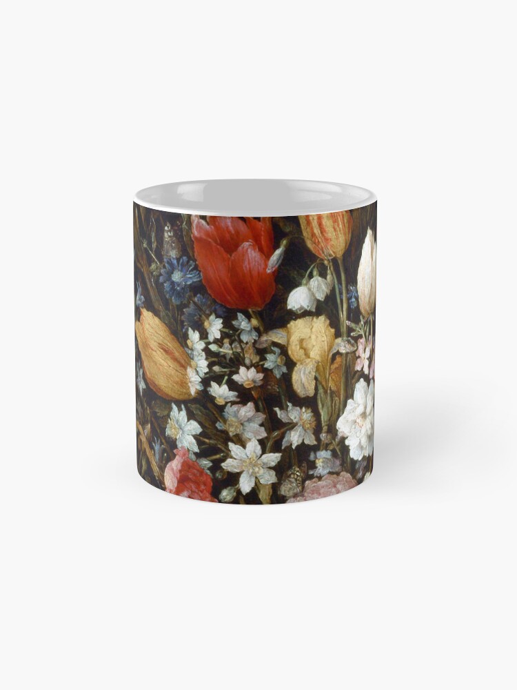 Alternate view of Baroque Blooms by Bruegel 09 Coffee Mug