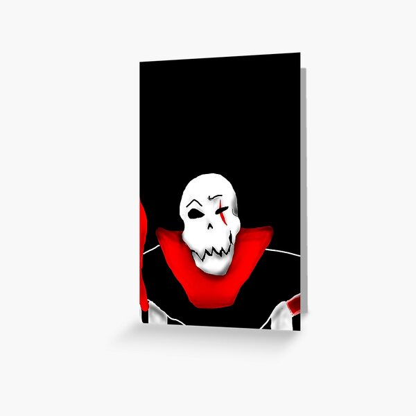 Underfell Papyrus Greeting Card for Sale by RosieVampire